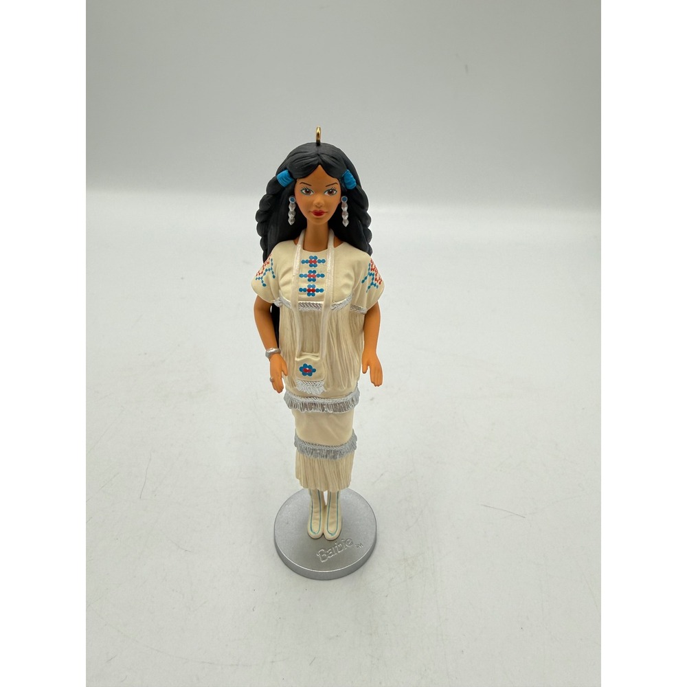 1996 Hallmark Keepsake Native American Barbie Dolls of the World Ornament First
